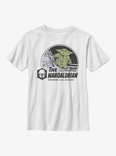 Star Wars The Mandalorian Child Space Youth T-Shirt