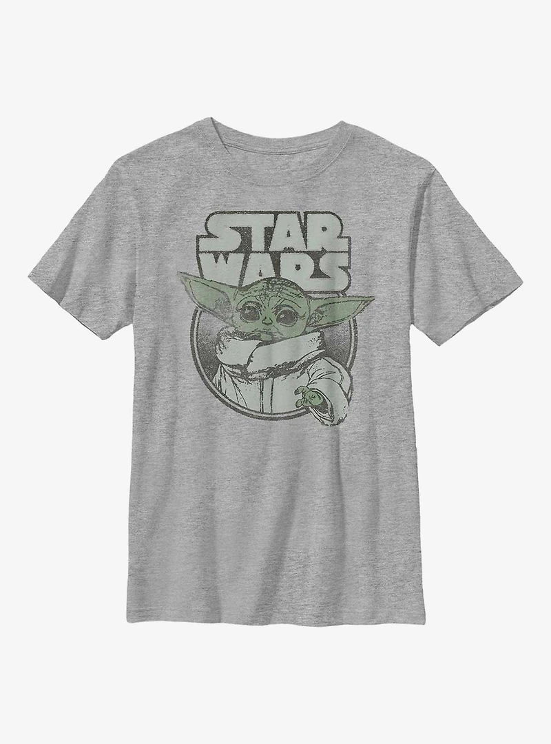 Star Wars The Mandalorian Old Space Baby Youth T-Shirt