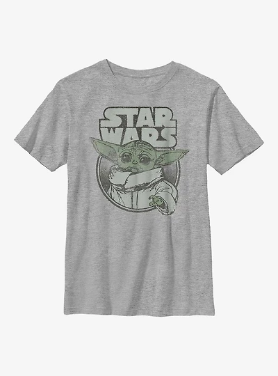 Star Wars The Mandalorian Old Space Baby Youth T-Shirt