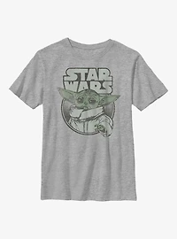 Star Wars The Mandalorian Old Space Baby Youth T-Shirt