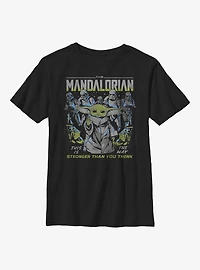 Star Wars The Mandalorian Storm Child Youth T-Shirt