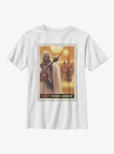 Star Wars The Mandalorian Tusken Raiders Poster Youth T-Shirt