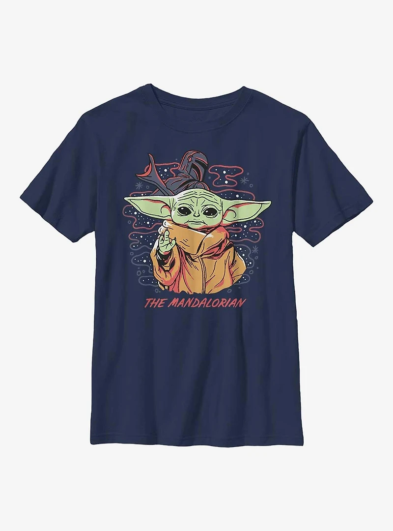 Star Wars The Mandalorian Yee Haw Youth T-Shirt