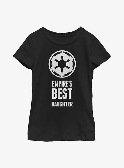 Star Wars Empire's Best Daughter Youth Girls T-Shirt