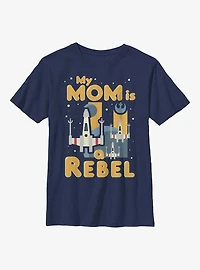 Star Wars Rebel Mom Youth T-Shirt