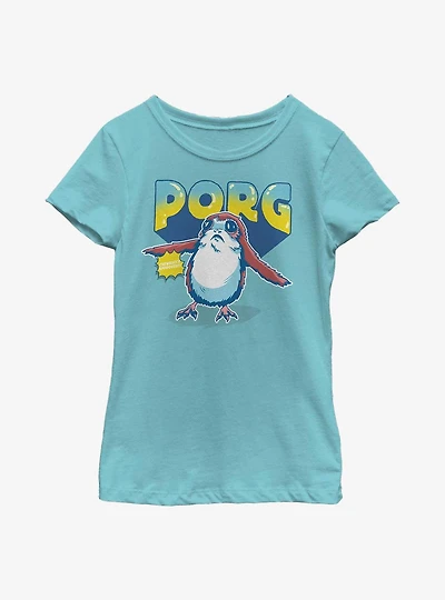Star Wars Episode VIII: The Last Jedi Porg Youth Girls T-Shirt