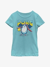 Star Wars Episode VIII: The Last Jedi Porg Youth Girls T-Shirt
