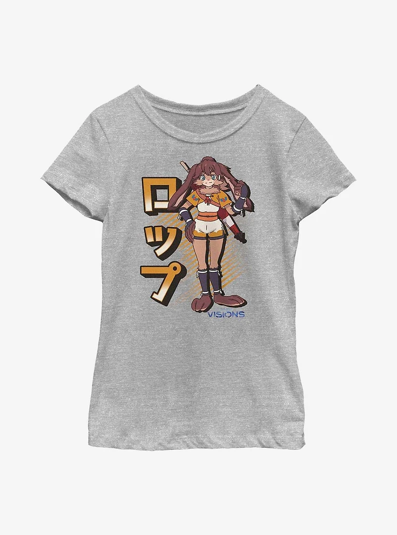 Star Wars: Visions Lop Hero Shot Youth Girls T-Shirt