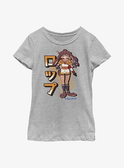 Star Wars: Visions Lop Hero Shot Youth Girls T-Shirt
