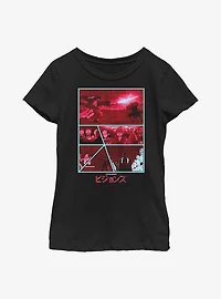 Star Wars: Visions Multi Panel Youth Girls T-Shirt