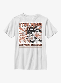 Star Wars: Visions Strong Force Characters Youth T-Shirt