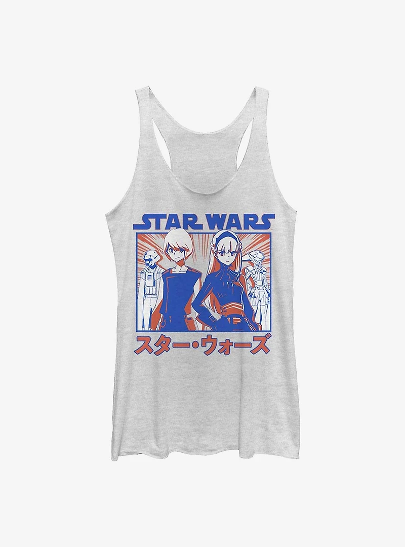Star Wars: Visions Twins Anime Womens Tank Top
