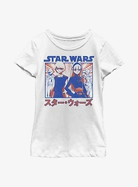 Star Wars: Visions Twins Anime Youth Girls T-Shirt