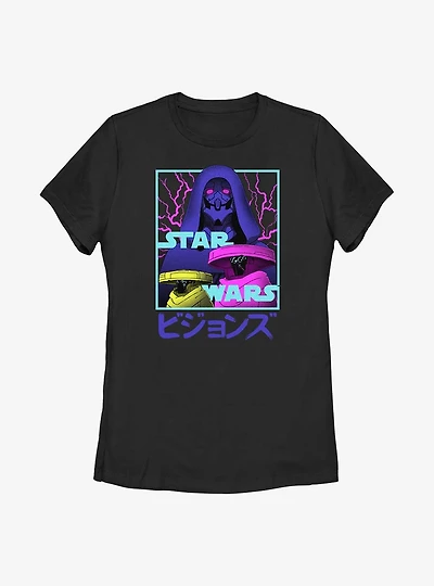 Star Wars: Visions Metal Faces Womens T-Shirt