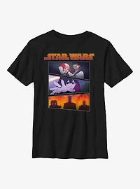 Star Wars: Visions Village Bride Panels Youth T-Shirt