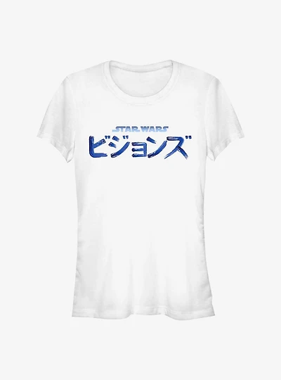 Star Wars: Visions Large Kanji Logo Girls T-Shirt