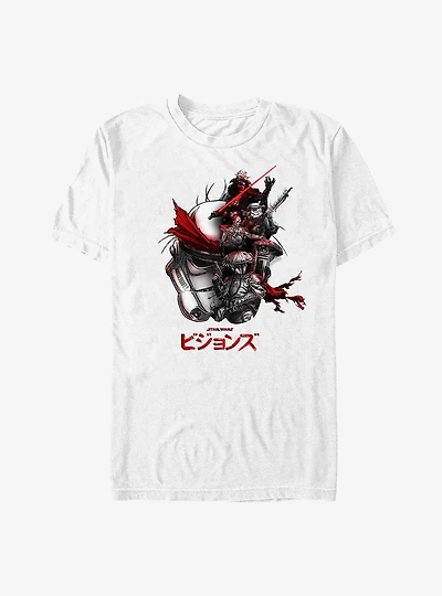 Star Wars: Visions Half Helmet Group T-Shirt