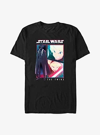 Star Wars: Visions The Twins Comic Panels T-Shirt
