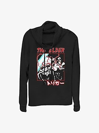 Star Wars: Visions The Elder Face-Off Cowlneck Long-Sleeve Girls Top