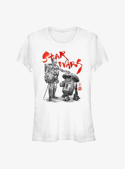 Star Wars: Visions Anime Droids Girls T-Shirt