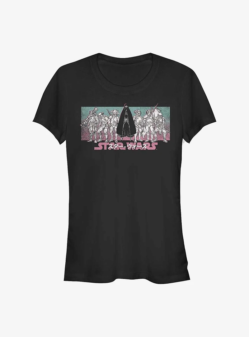 Star Wars: Visions Group Lineup Girls T-Shirt