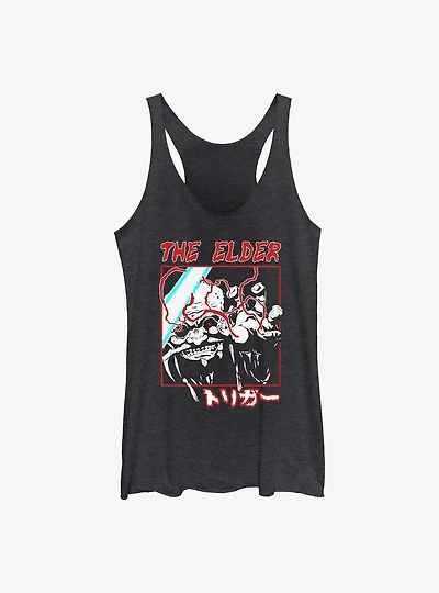 Star Wars: Visions The Elder Face-Off Girls Tank