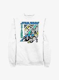 Star Wars: Visions Character Grid Crew Sweatshirt
