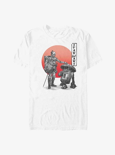 Star Wars: Visions R2-D2 & C-3P0 Travelers T-Shirt