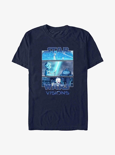 Star Wars: Visions T0-B1 Tri Panel T-Shirt