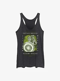 Marvel What If...? Boxed Zombie Captain America Girls Tank