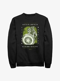 Marvel What If...? Boxed Zombie Captain America Sweatshirt