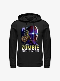 Marvel What If...? Zombie Captain America & The Watcher Hoodie