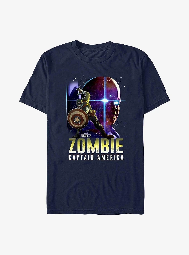 Marvel What If?? Zombie Captain America & The Watcher T-Shirt