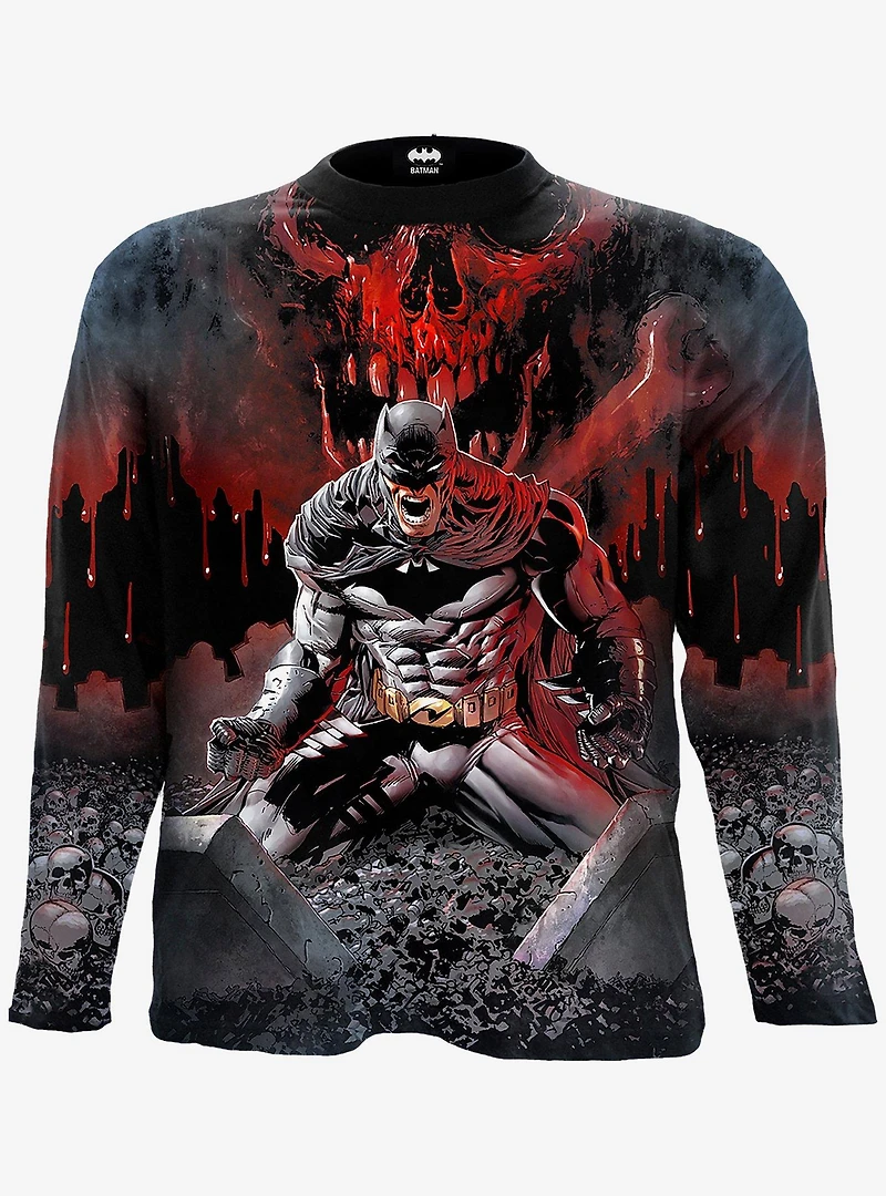 Batman Asylum Long-Sleeve