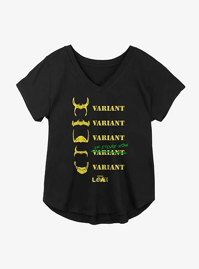 Marvel Loki I'm Sylvie Now Girls Plus T-Shirt