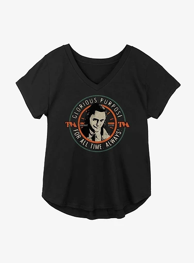 Marvel Loki Glorious Purpose Girls Plus T-Shirt