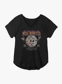 Marvel Loki Don't Forget TO Check With Miss Minutes Girls Plus T-Shirt