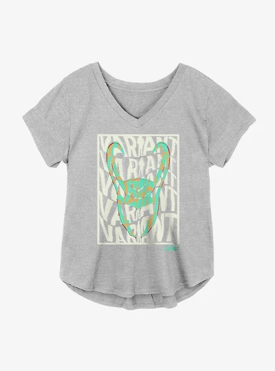 Marvel Loki Variant Girls Plus T-Shirt
