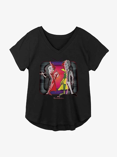 Marvel WandaVision Secrets Girls Plus T-Shirt