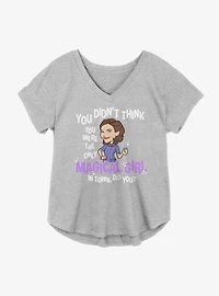 Marvel WandaVision Magical Girl Agatha Girls Plus T-Shirt
