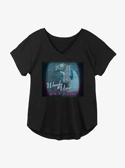 Marvel WandaVision Fine Pair Girls Plus T-Shirt