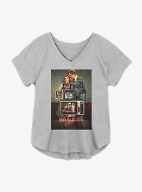 Marvel WandaVision Through The Years Girls Plus T-Shirt
