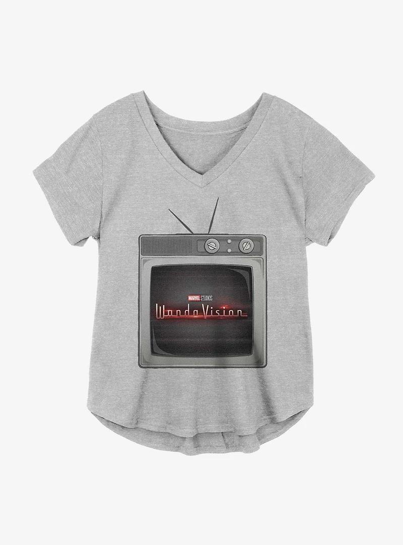 Marvel WandaVision On TV Girls Plus T-Shirt