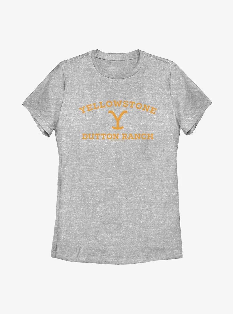 Yellowstone Dutton Ranch Logo Womens T-Shirt