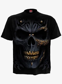 Black Gold Skull T-Shirt