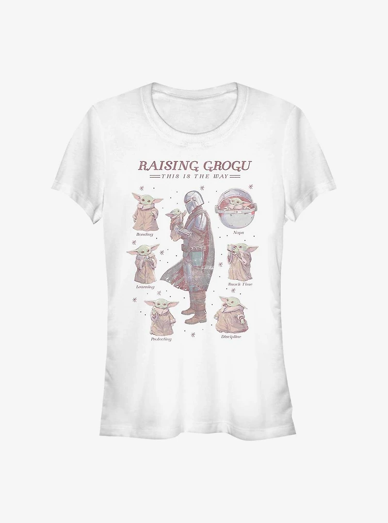 Star Wars The Mandalorian Raising Child This Is Way Girls T-Shirt