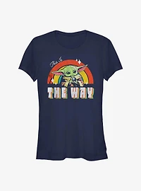 Star Wars The Mandalorian This Is Way Rainbow T-Shirt