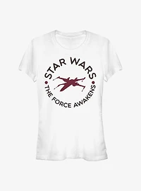 Star Wars Round Logo Girls T-Shirt