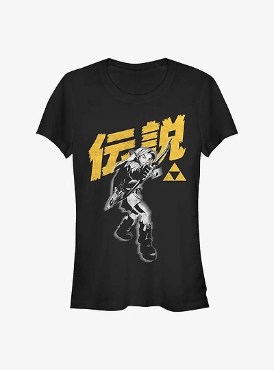 Nintendo Zelda Bow Legend Link Girls T-Shirt
