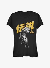 Nintendo Zelda Bow Legend Link Girls T-Shirt